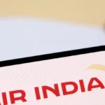 Air India aircraft as airline considers delaying Airbus and Boeing jet deliveries amid cost-cutting efforts